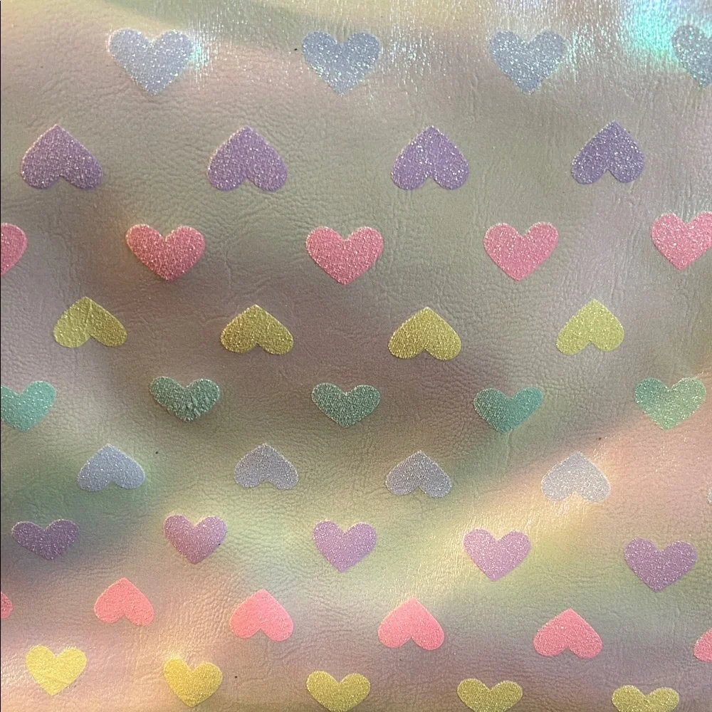 OMG Pink and‎ Multicolor Heart Kids Bag